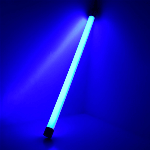 T8 4Ft 18w Blue LED Glass Tube Single Sided Light Market