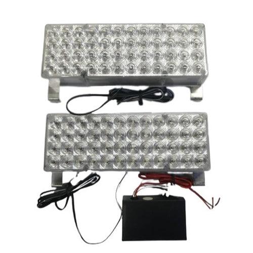 12v 6w LED Emergency Flashing Lights White Tr-51025a - Light Market