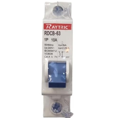 20A 1 Pole Circuit Breaker Din Rail Raytric - Light Market