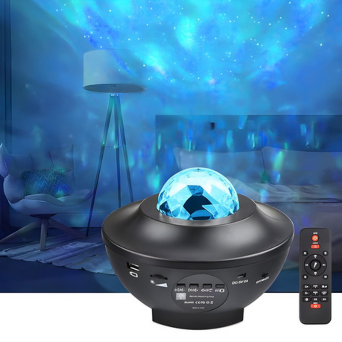 Starry Led Projector Light with Bluetooth Speaker