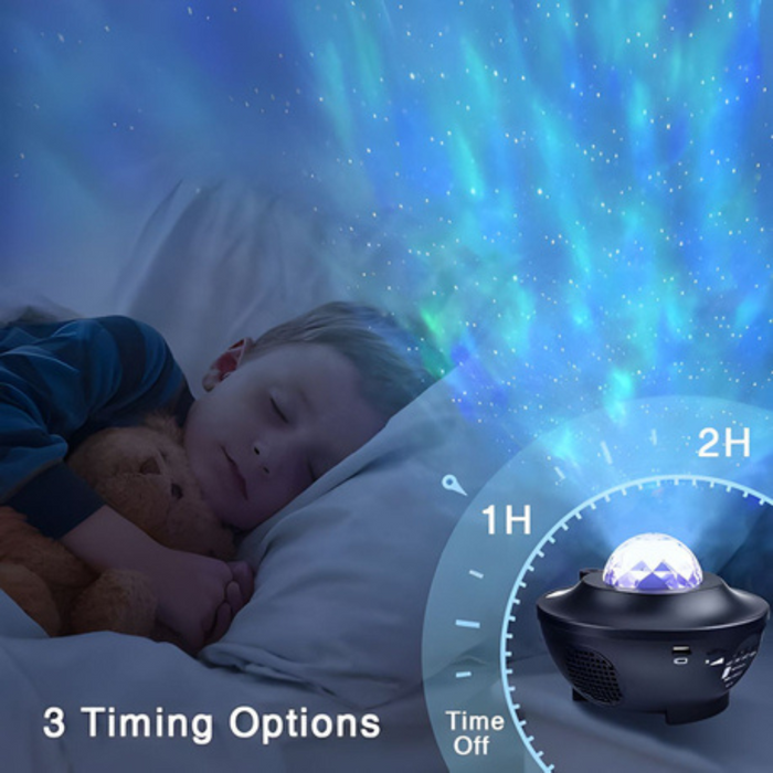 Starry Led Projector Light with Bluetooth Speaker