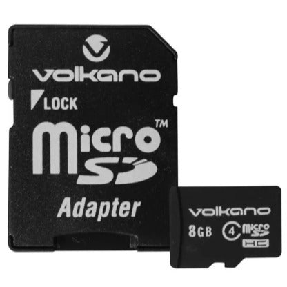 8GB Volkano Micro SD Card with Adapter