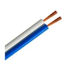 Twin Flex Blue and White 0.75mm 1m Length - Light Market
