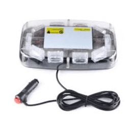 12-24v 30 Led Red Magnetic Roof Mount Yl-153c Federal Signal - Light Market