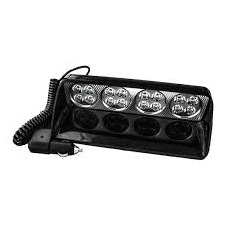 12-24v 4 Led x 4 Dash Mount Flashing Amber S16