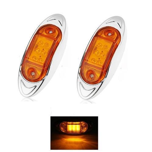 12-24v Amber Led Marker Light - Light Market