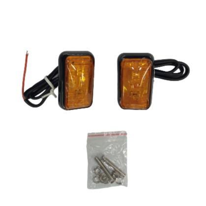 12-24v Amber Marker Light 2 Pack Kaito - Light Market