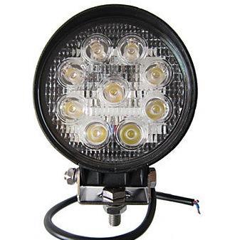 12v 27w Round Led Car Spotlight 6000k IP68 SK-Y27w 20mm - Light Market