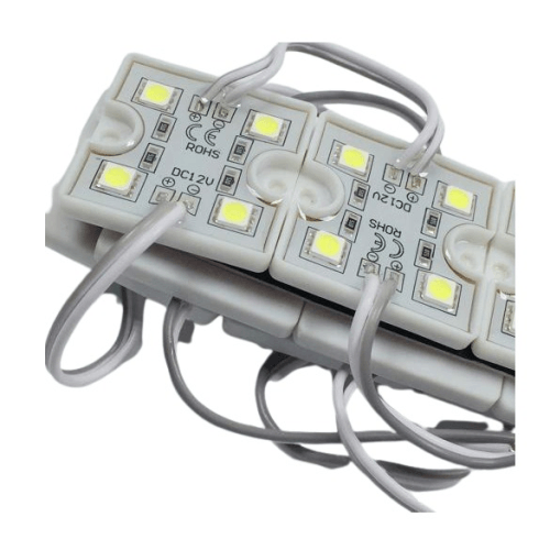 12v 4w 4 Led Square Module 6000k - Light Market