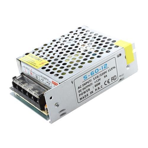 12V 5A 60W Cage Power Supply - Light Market