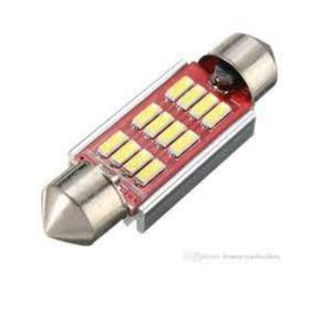 12v 6000k 41mm 12led Festoon Bulb 2 Pack - Light Market