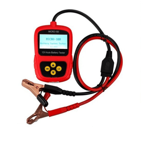 12V Battery Tester for Cars & Solar 100-2000CCA - Light Market