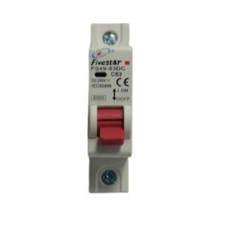 12V Circuit Breaker 63A 1 Pole Five Star - Light Market