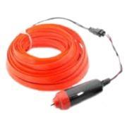 12v EL Wire With Car Lighter Plug Orange Bing light - Light Market