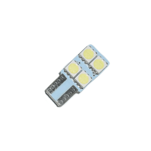 12v T10 4 x 5050 Led Park Light One Sided 6000k Bing Light - Light Market