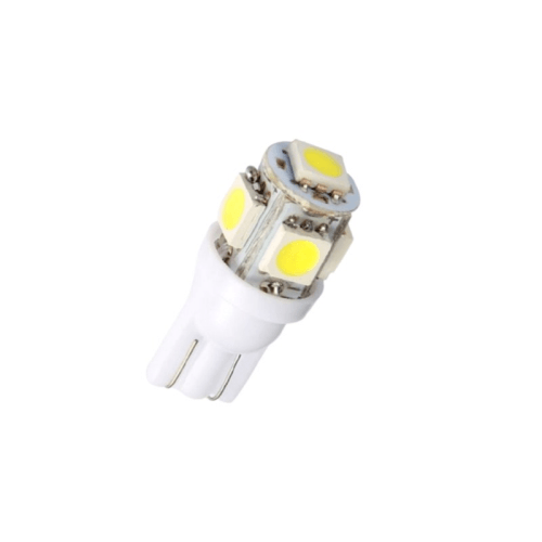 12v T10 5050 x 5 Led Park Light 6000k Bing Light - Light Market