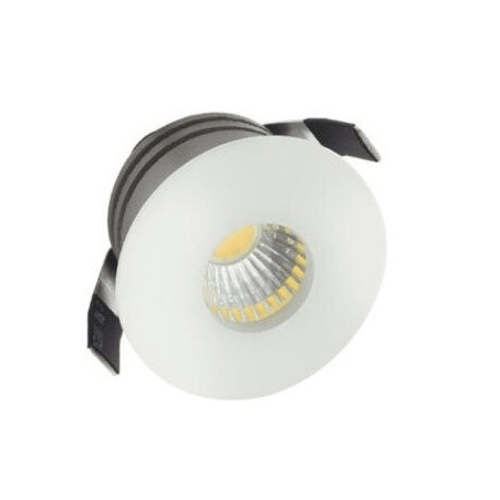 220v 3w Complete Led Cob Downlight 3000k Bing Light - Light Market