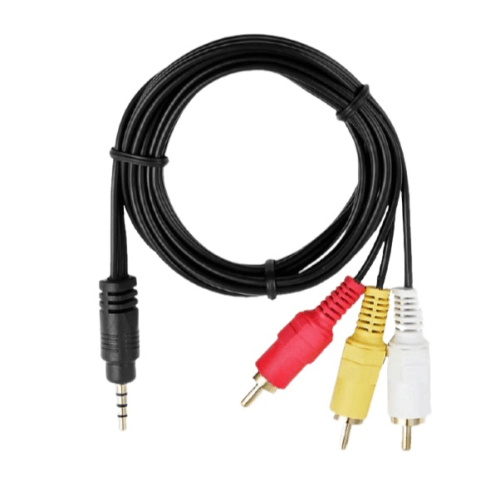 3.5mm Aux to Av Cable - Light Market