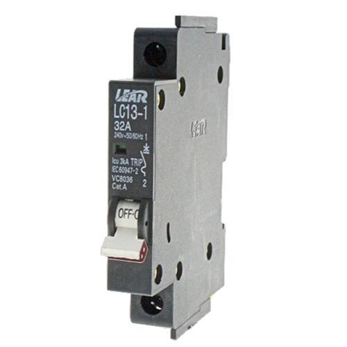 32A Circuit Breaker 1 Pole Samite Lear - Light Market