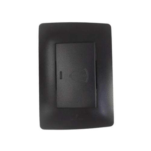 4x2 Doorbell Switch Charcoal S2-199 - Light Market