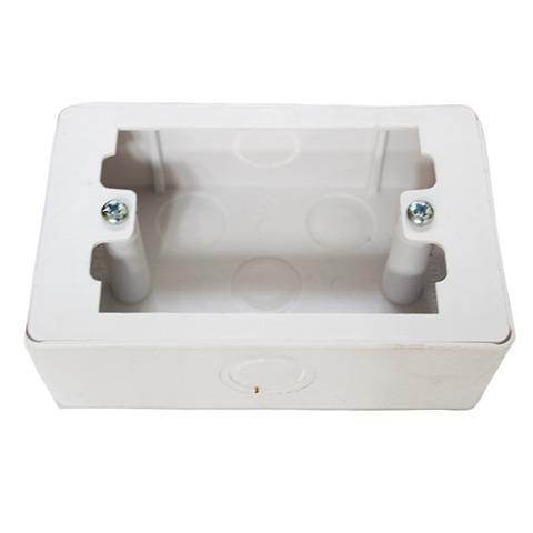 4x2 Surface Extension Wall Box PVC - copy - Delete - Light Market