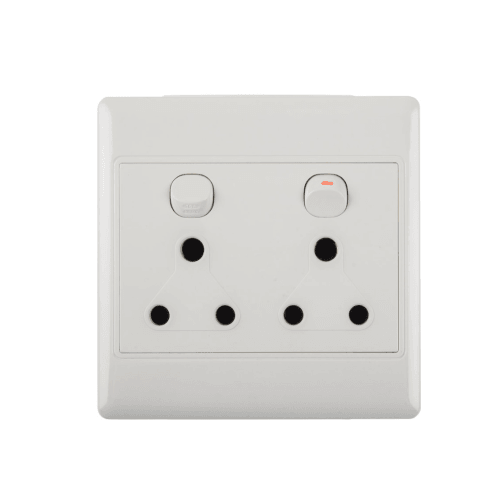 4x4 Double Wall Plug White D01 Redisson - Light Market