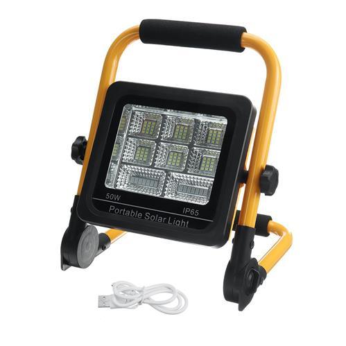 50w Rechargeable LED Solar Flood Light FL33/RCH/Led/50w 8859 - Light Market