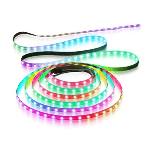 5v 5050 60 Led Digital Flex Strip Rgb Ip20 4m Roll Bing Light - Light Market