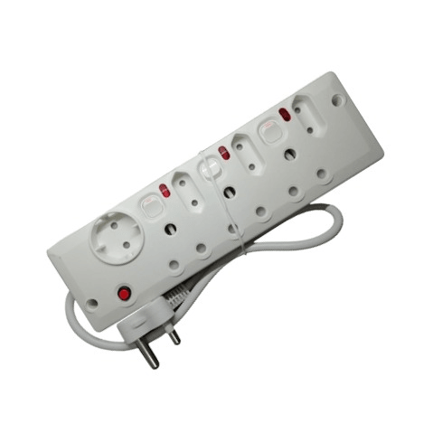 7 Way Multi Plug With Switches P-07b Redisson – Light Market