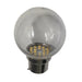 B22 5w 18 Led Smd Golf Ball Bulb 3000k Clear Bing Light - Light Market