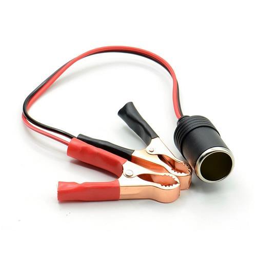 Car Lighter Socket With Battery clamps - Light Market