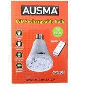 E27 16 Led Rechargeable Emergeny Light With Remote Ausma - Light Market