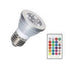 E27 3w Rgb Led Bulb With Remote - Light Market