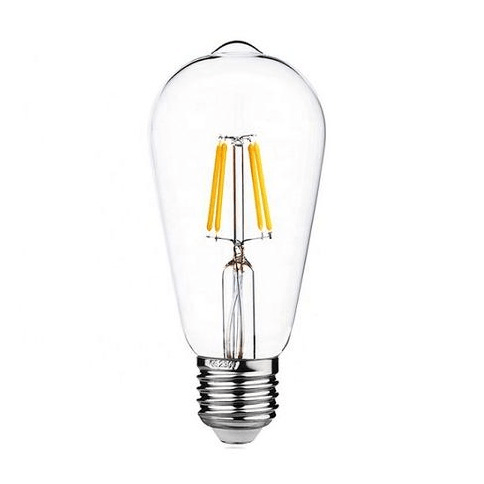 E27 4w Led Filament Bulb Clear 2700k Bing Light - Light Market