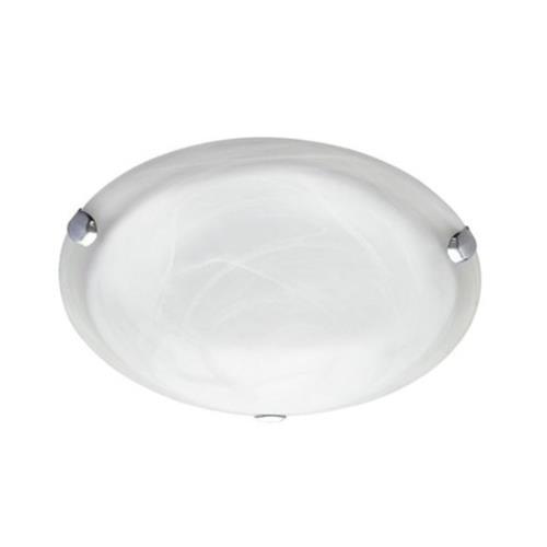 LED Indoor Bulkhead 18W Chrome & Glass CF526 - Light Market