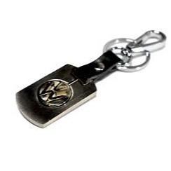 Metal VW Swivel Badge Keyring - Light Market