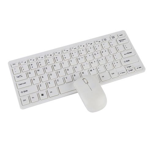 Mini Wireless Keyboard and Mouse Q-903 - Light Market