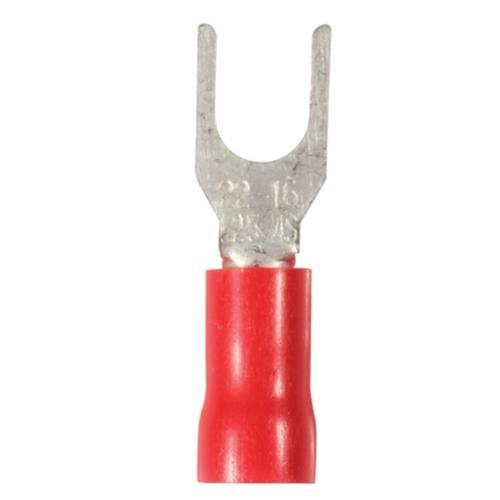 P/INS. 4mm Crimp Spade Terminal 10 Pack 1S4A EA35 - Light Market