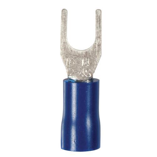 P/INS. 5mm Crimp Spade Terminal 10 Pack 2S4A EA49 - Light Market