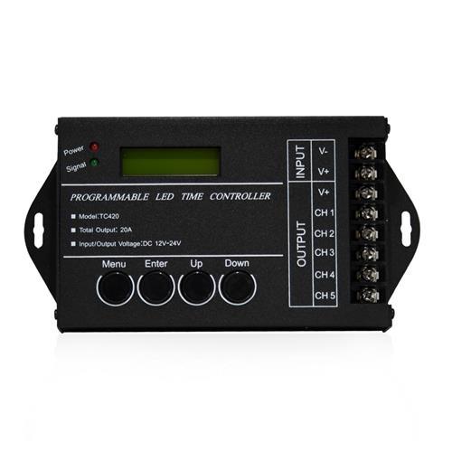 Programmable 5 Channel Led Time Controller - Light Market