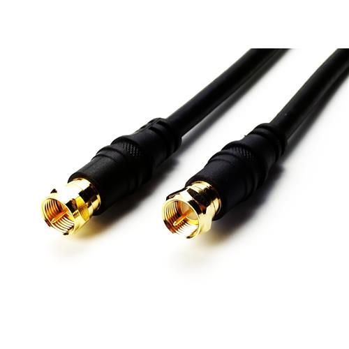 RG6 Premade Coaxial Cable 10m Roll Black - Light Market