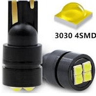 T10 12v 4 x 3030 6000k Canbus Led Parklight 2 Pack Ejc - Light Market