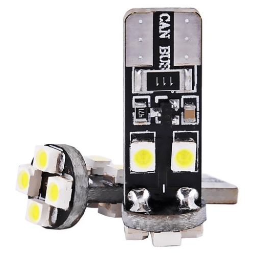 T10 3528 8 Led Parklight Bulb 6000k Bing Light - Light Market