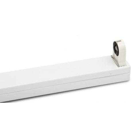 T8 4ft 18w Open Channel LED Linear Single Fitting - Light Market